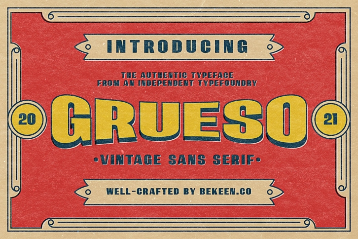 GRUESO Font Download