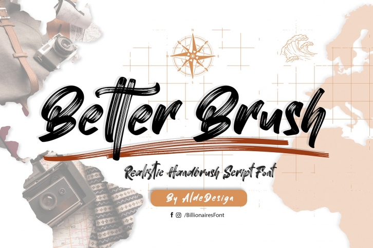 Better Brush Realistic Brush Style Font Download