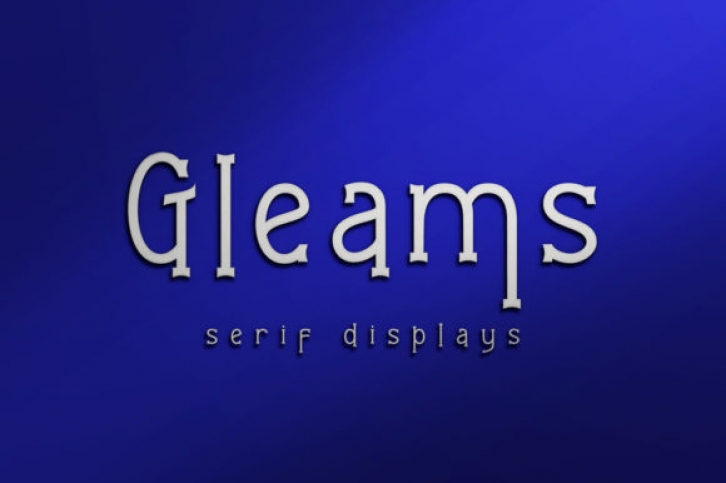 Gleams Font Download