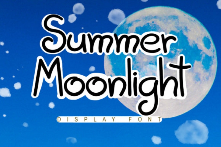 Summer Moonlight Font Download