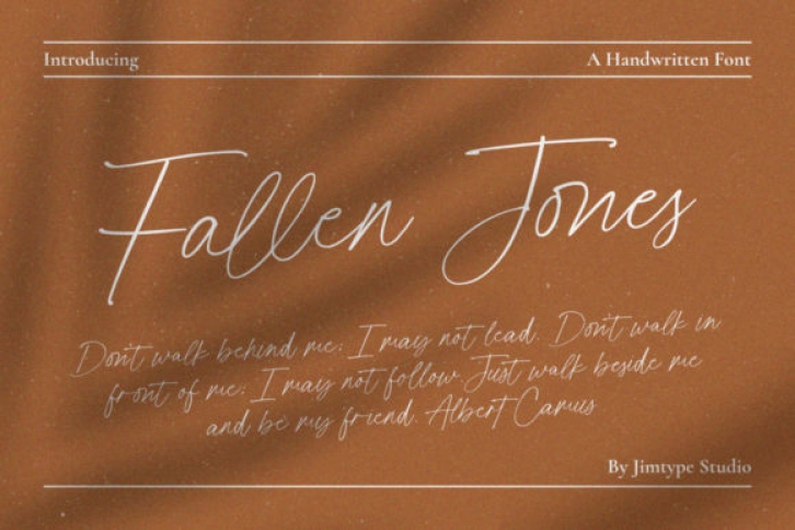 Fallen Jones Font Download