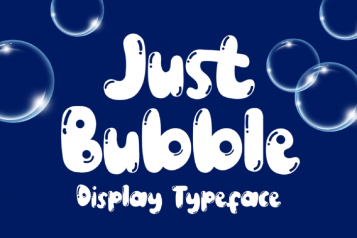 Just Bubble Font Download