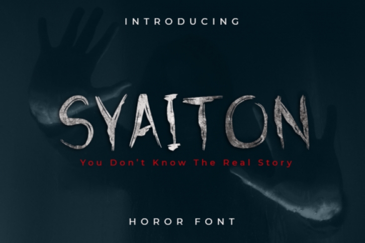 Syaiton Font Download