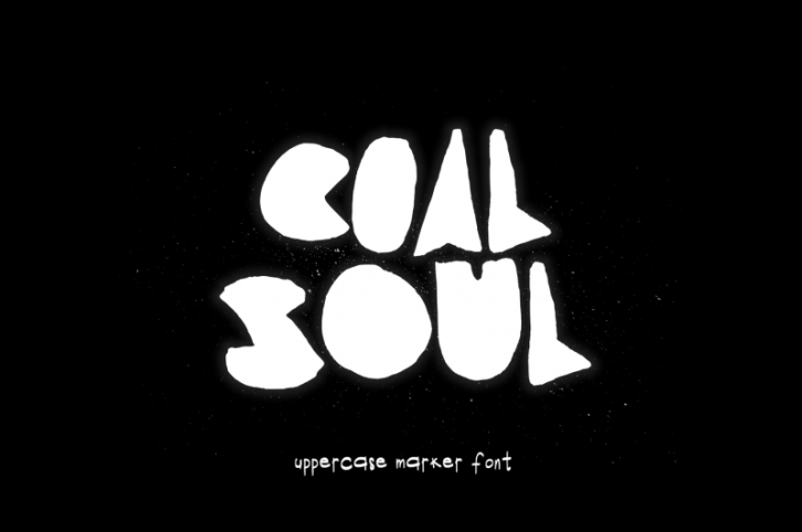 Coal Soul Typeface & Extras Font Download