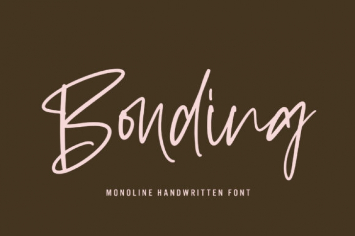 Bonding Font Download