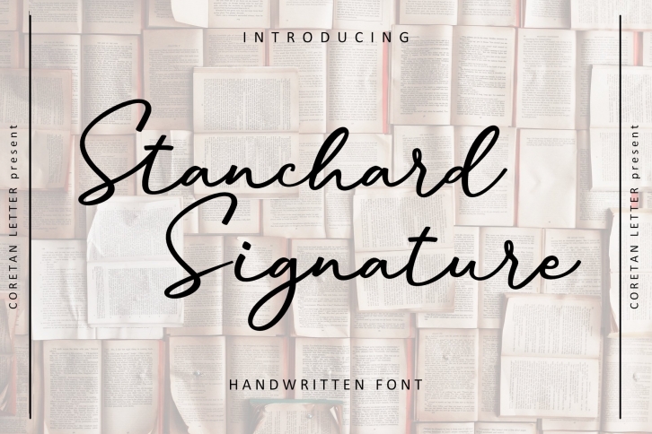 Stanchard Signature Font Download
