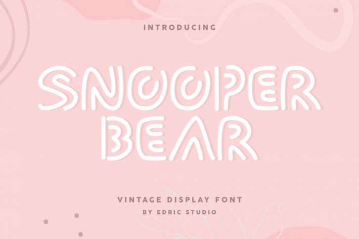 Snooper Bear Font Download
