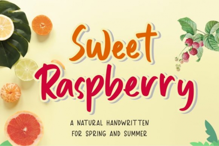 Sweet Raspberry Font Download