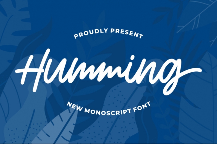 Humming - Monoscript Font Font Download