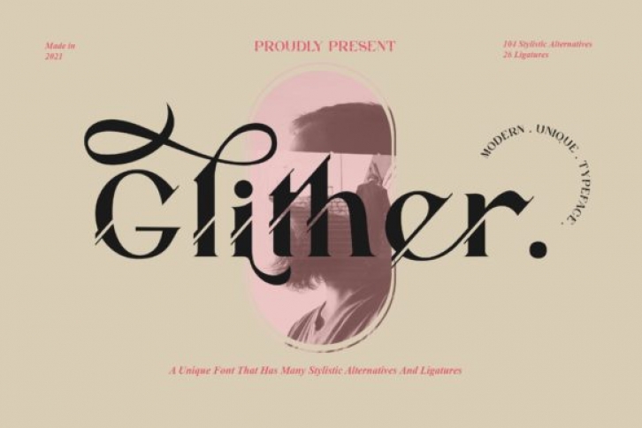Glither Font Download