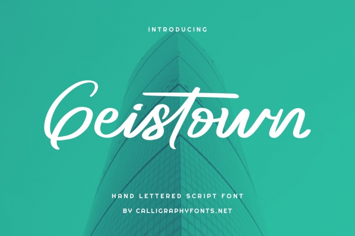 Geistow Font Download