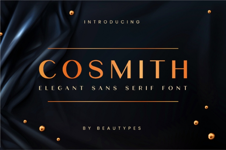 Cosmith | Elegant Sans Serif Font Font Download