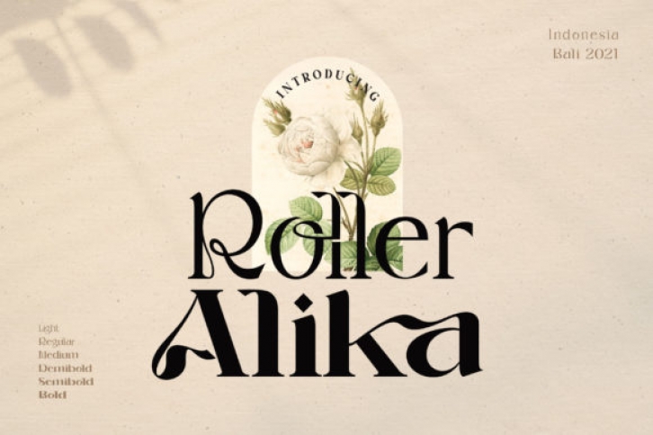 Roller Alika Font Download