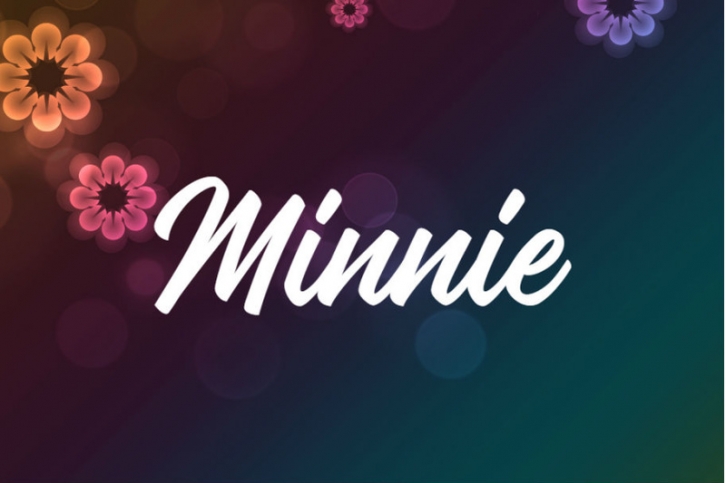 Minnie Font Font Download