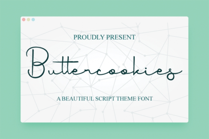 Butter Cookies Font Download