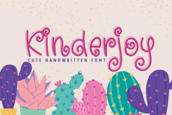 KInderjoy Font Download