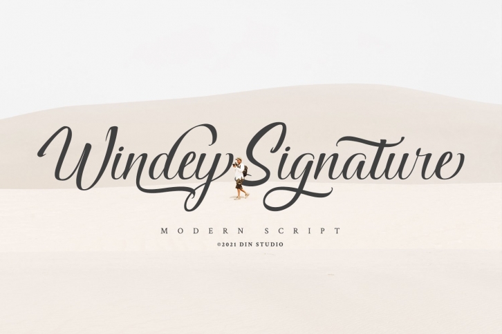 Windey Signature Font Download