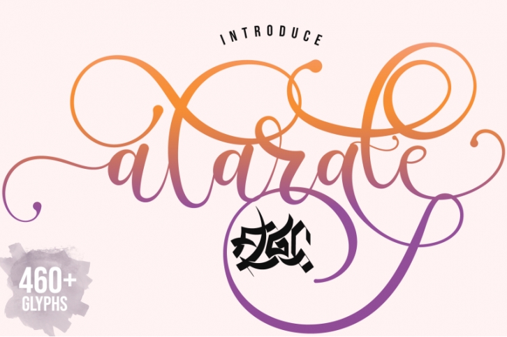 Alarate Script Font Download