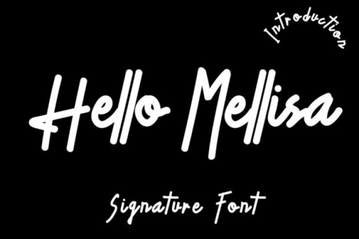 Hello Mellisa Font Download