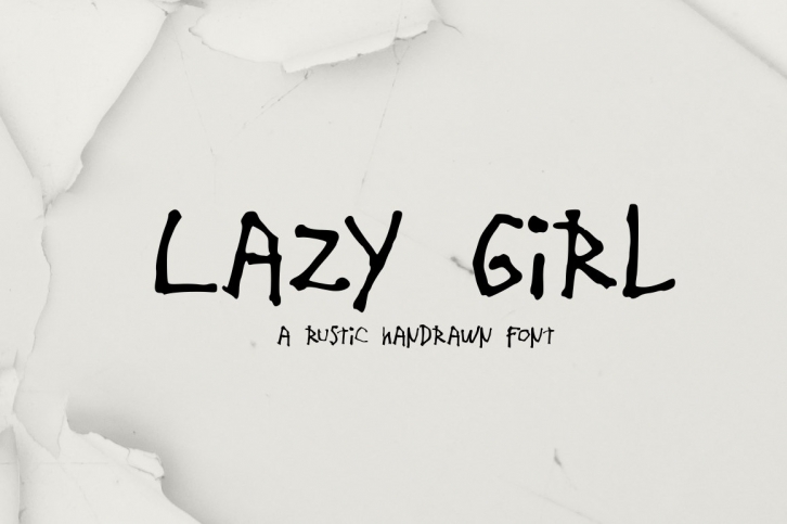 Lazy Girl Font Download