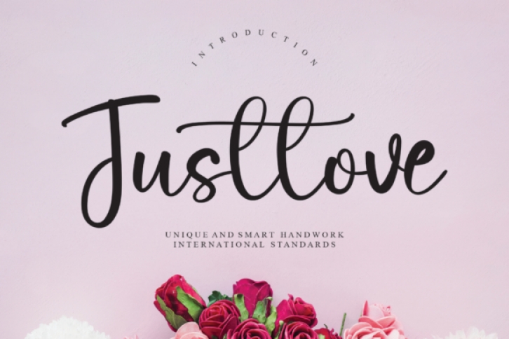 Justlove Font Download