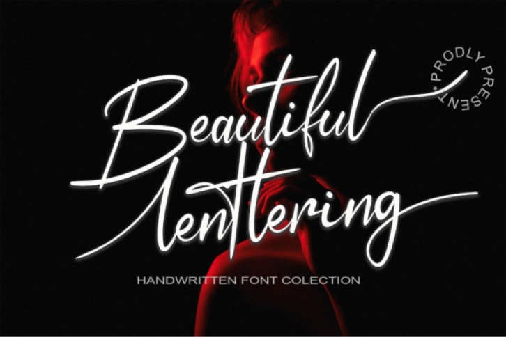 Beautiful Lenttering Font Download