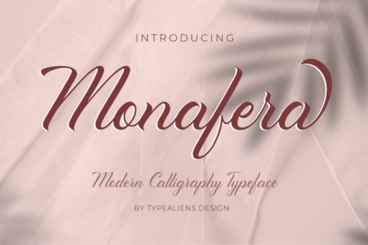 Monafera Font Download