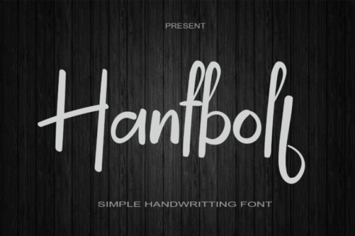 Hantboll Font Download