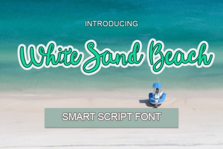 White Sand Beach Font Download