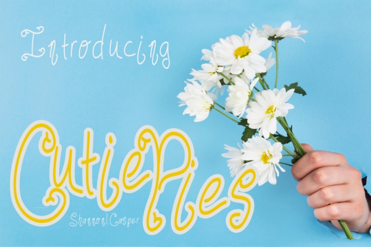 Cutie Pies Handwritten Font Font Download
