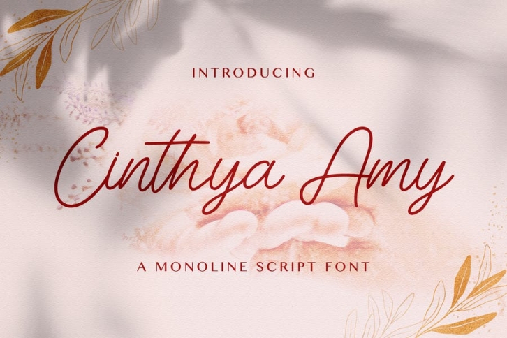 Cinthya Amy - Handwritten Font Font Download