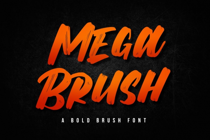 Mega Brush Font Download