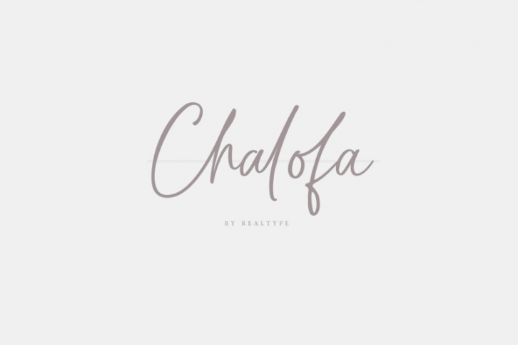 Chalofa Font Download