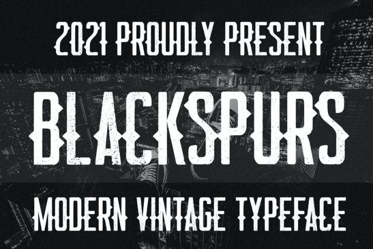 Blackspurs Vintage Font Font Download