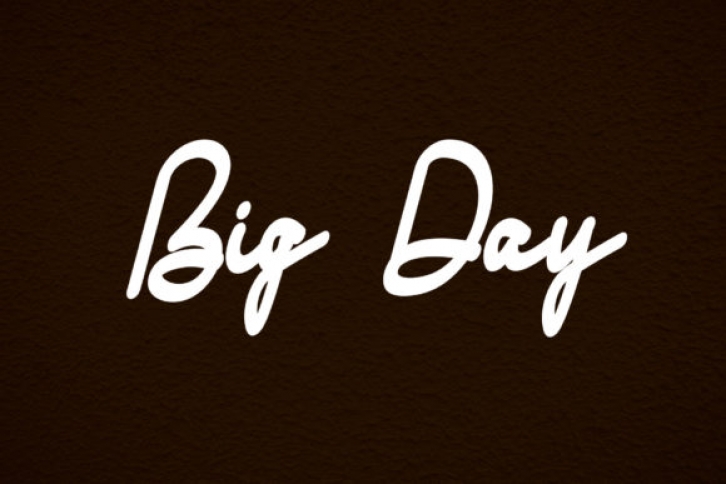 Big Day Font Download