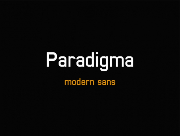 Paradigma Font Download