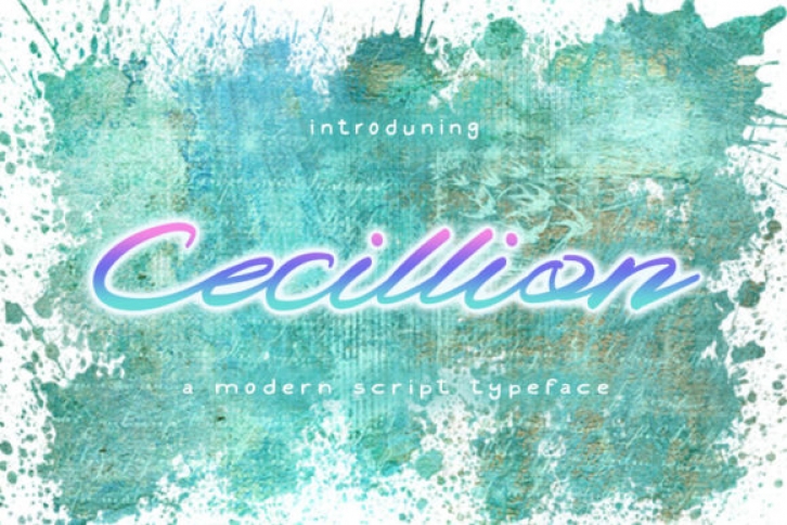 Cecillion Font Download