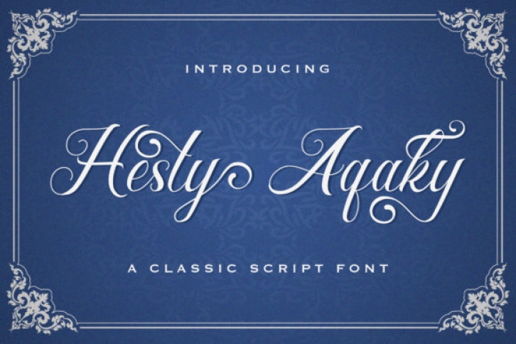 Hesty Aqaky Font Download