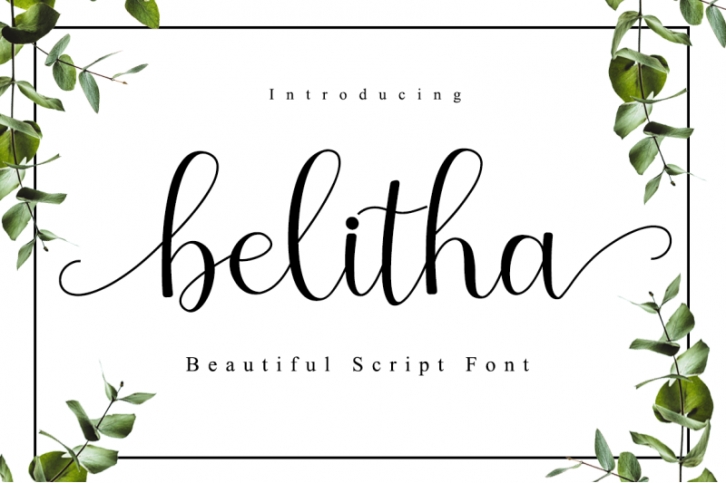 belitha Font Download