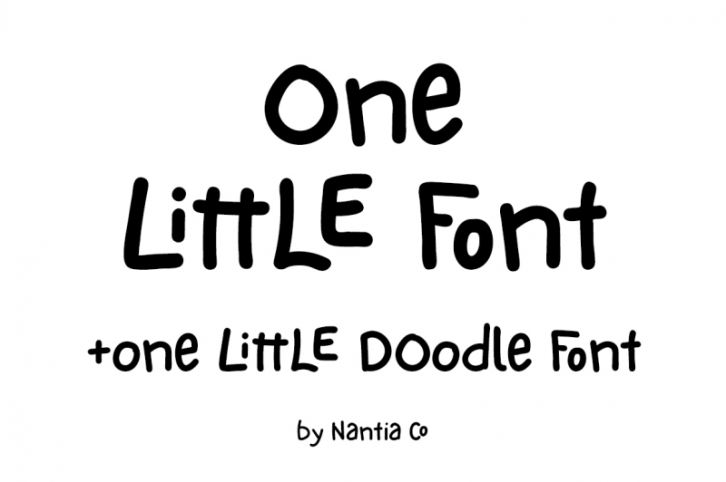 One Little Font Font Download