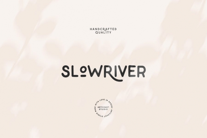 Slow River Handwritten Font Font Download