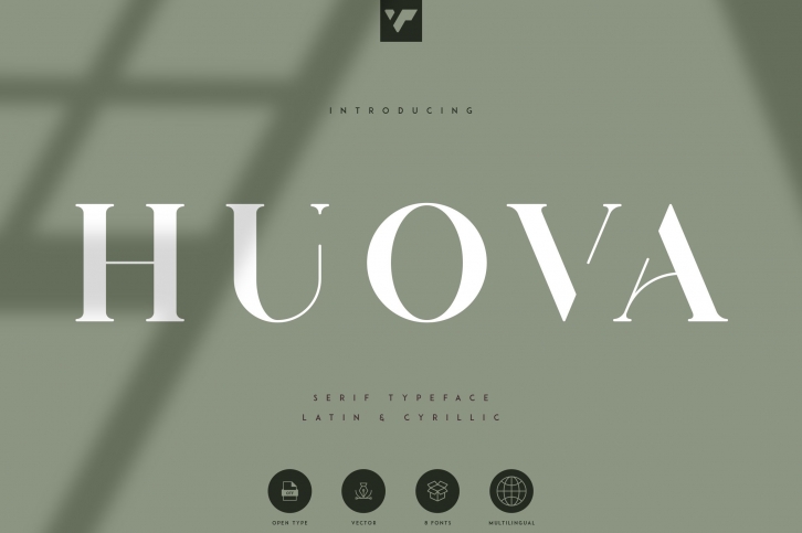 Huova Serif Typeface Font Download