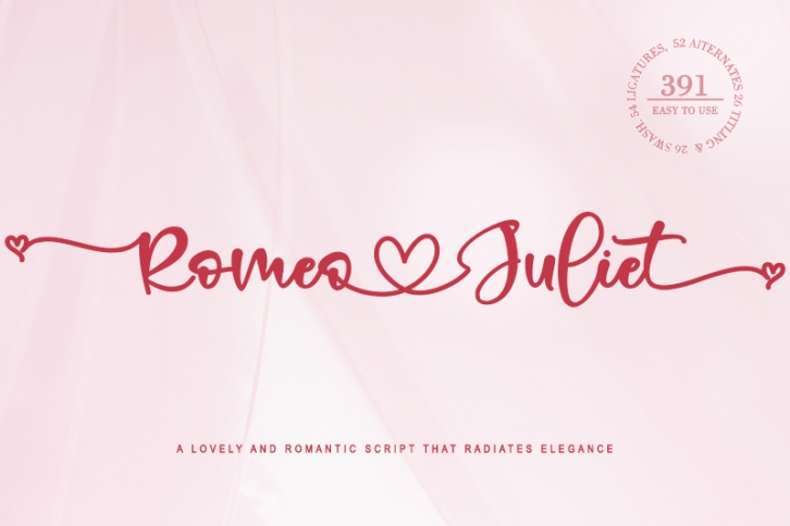 Romeo Juliet - Font Download