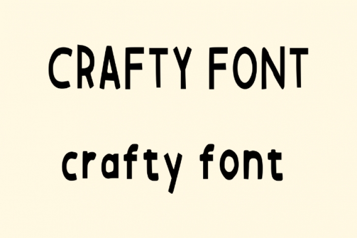 Crafty Font Download