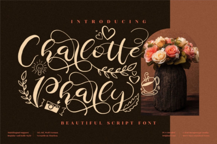 Charlotte Pharly Font Download