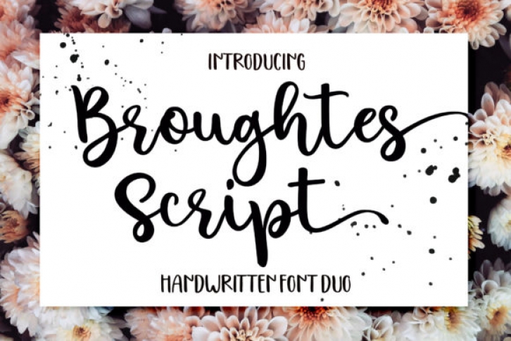 Broughtes Font Download