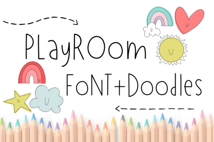 Playroom Font + Doodles Font Download