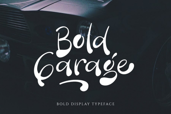 Bold Garage - Bold Display Font Download