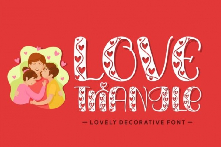 Love Triangle Font Download