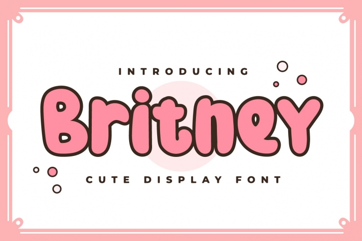 Britney Font Download